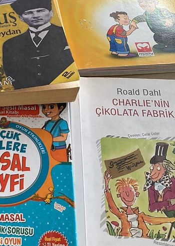 Çocuk Kitapları Seti: Masal ve Hikayeler charlieninncikolqta fab