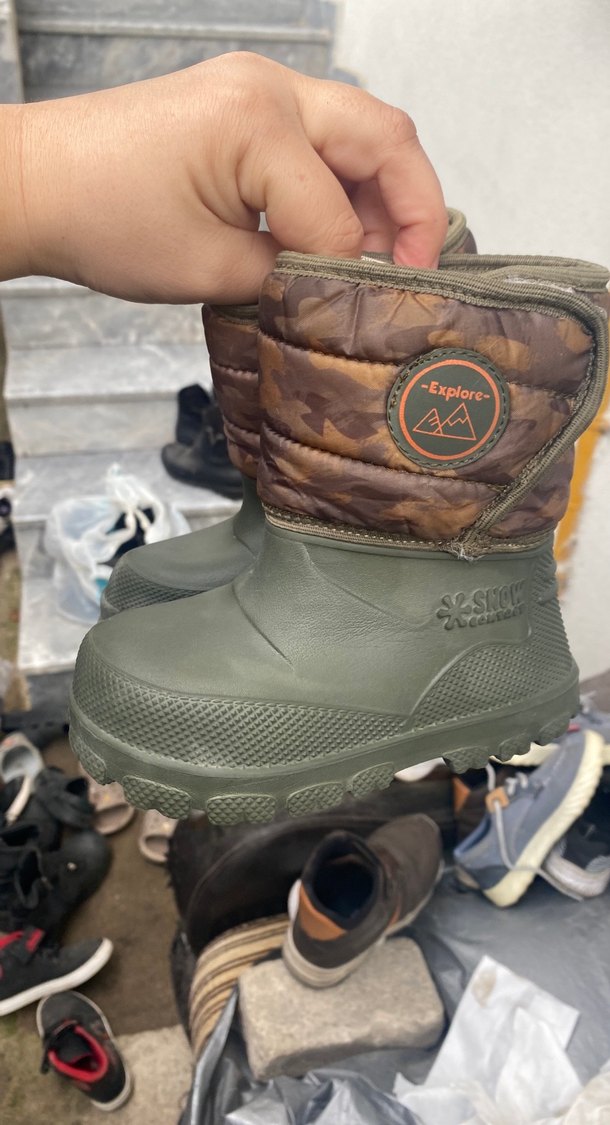 Kahverengi Kamuflajlı Erkek Çocuk Botu - Görsel 3