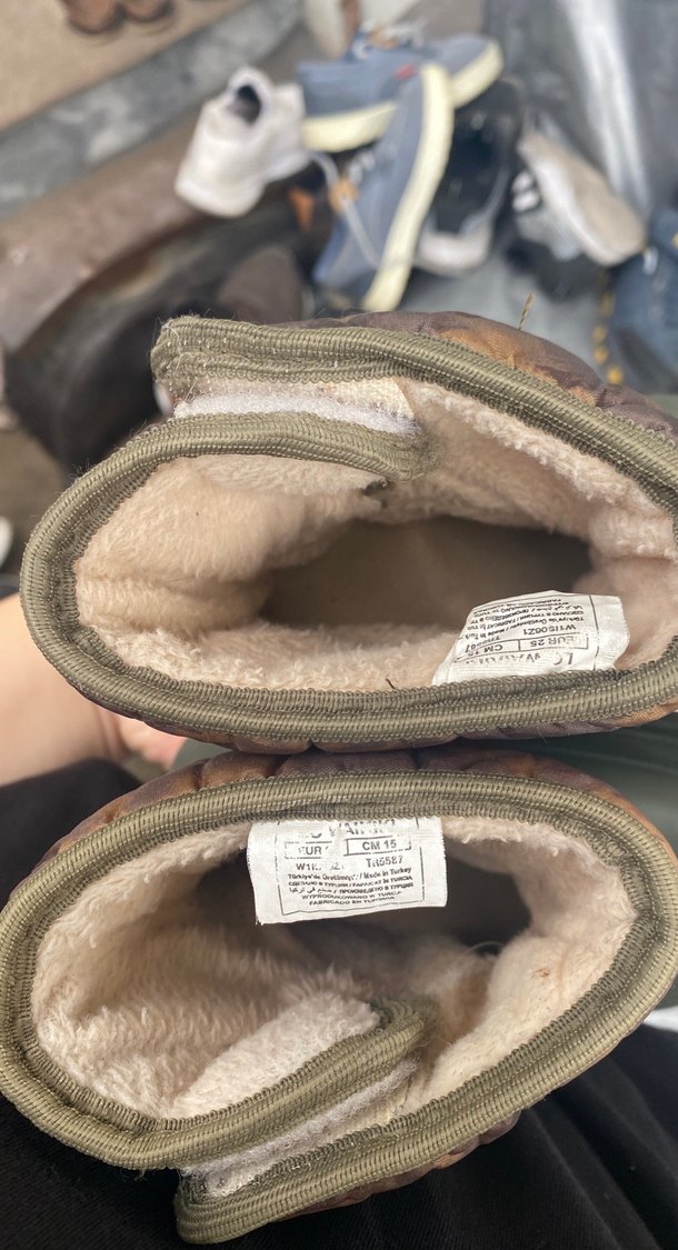 Kahverengi Kamuflajlı Erkek Çocuk Botu - Görsel 4