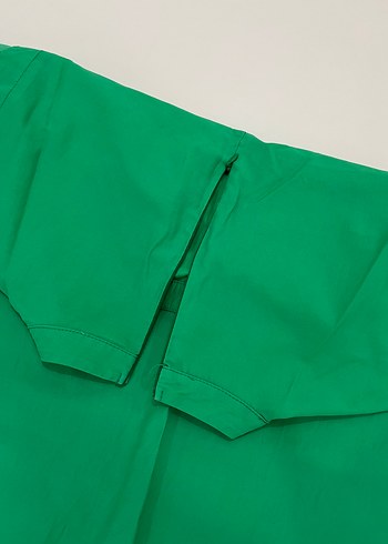 Uzun Kollu Yeşil Tunik - Görsel 6