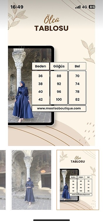 Tesettür Elbise - Görsel 8