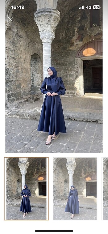 Tesettür Elbise - Görsel 10