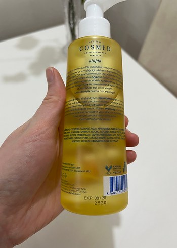 COSMED Yüz Temizleme Yağı - Görsel 4