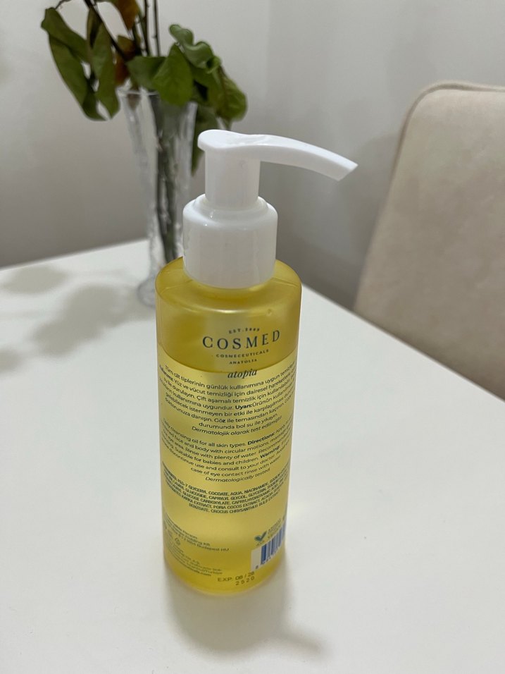 COSMED Yüz Temizleme Yağı - Görsel 3