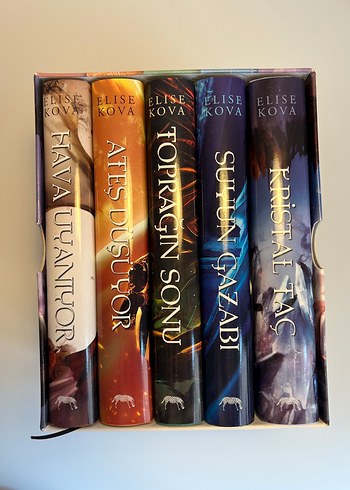 Elise Kova 5 Kitap Seti - HAVA UYANIYOR KUTULU SERİSİ