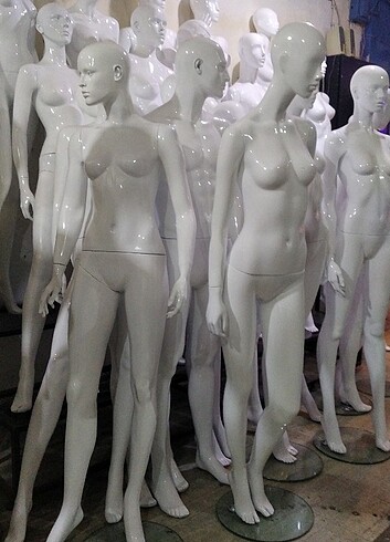 38 Beden çeşitli Renk Polyester vitrin bayan manken