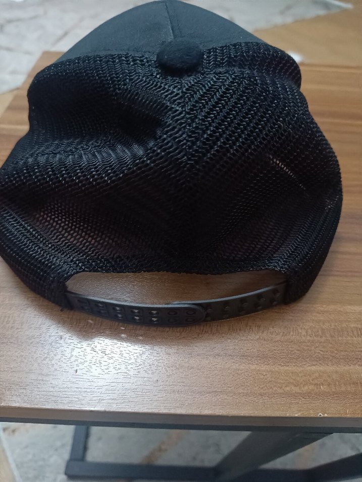 Kadın Siyah Goth Tarzı Polar Şapka - Görsel 2