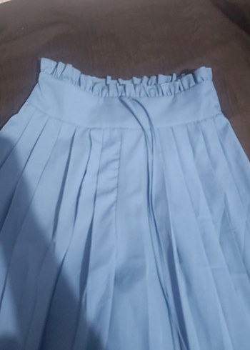 Mavi Pilili Kadın Kumaş Pantolon - Görsel 5