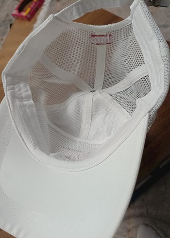 Beyaz Street Wear Kadın Şapka Velcro Ayarlı - Görsel 2