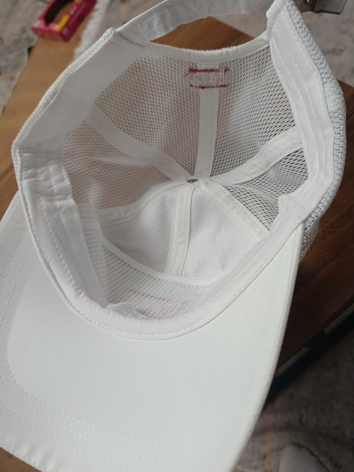 Beyaz Street Wear Kadın Şapka Velcro Ayarlı - Görsel 2