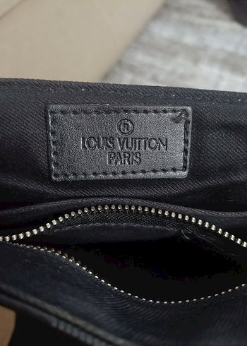 Erkek Siyah Kareli Tokalı Omuz Çantası - Görsel 2