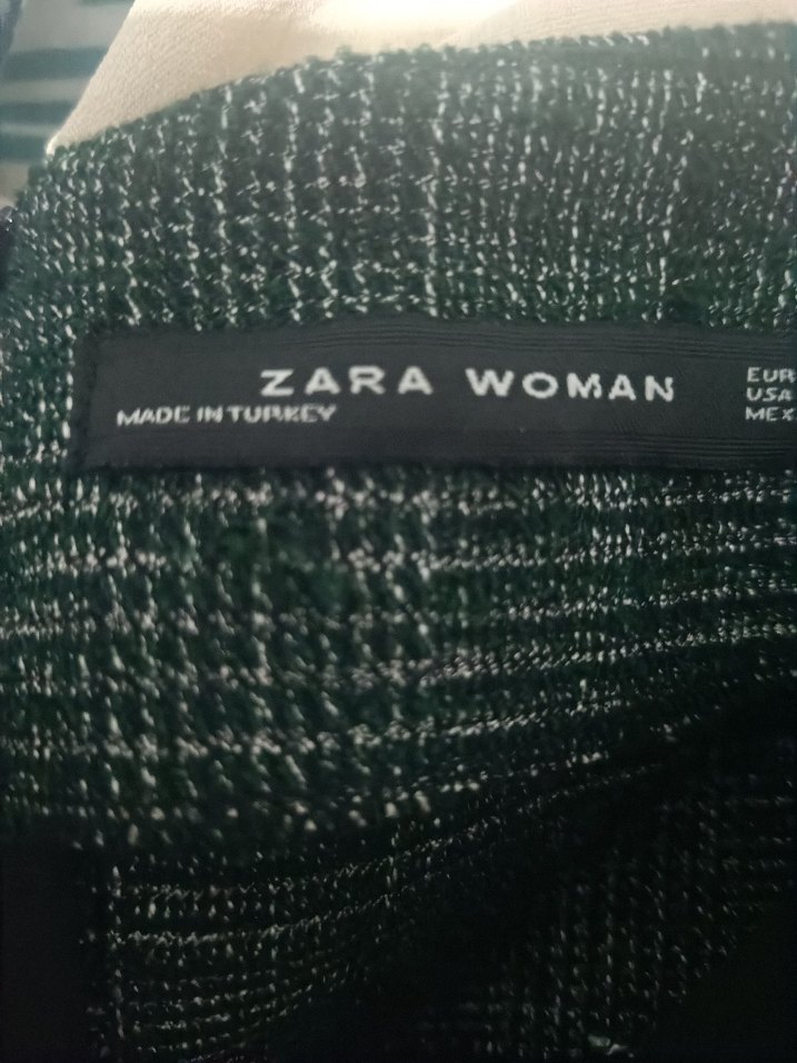 Gri Kemerli Midi Ofis Elbisesi - Görsel 2