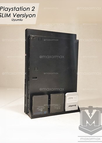 Sony PlayStation 2 Slim Konsol ve Kartuş Standı