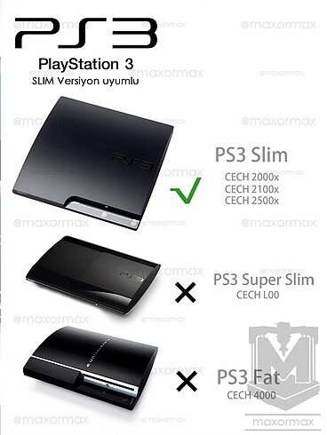 Sony PS3 Slim için Duvar Askı Aparatı