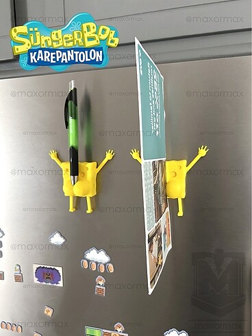 Beden SüngerBob - SpongeBob - Magnet Kalemlik
