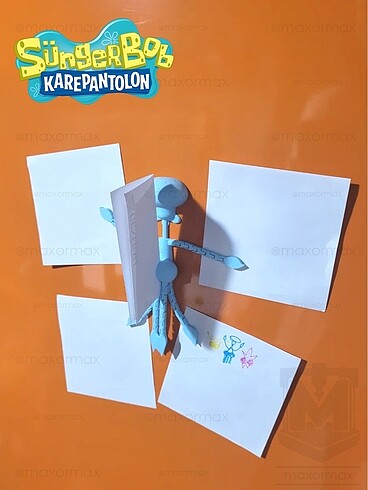Beden SüngerBob - Squidward - Magnet