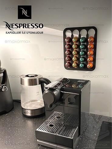 Nespresso Kapsülleri için Kapsül Askısı