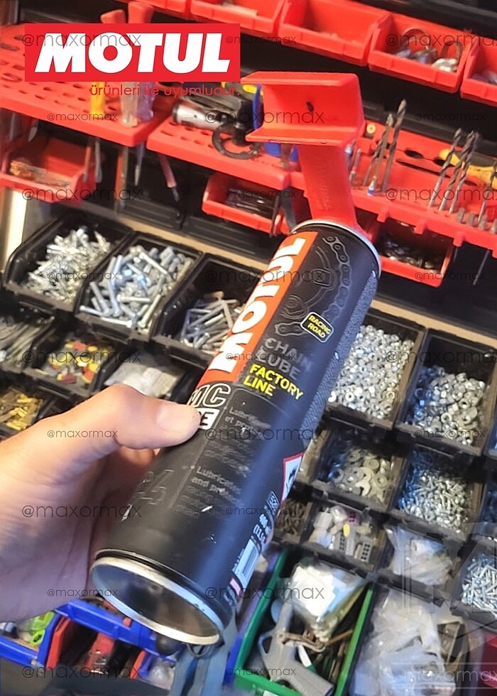 Motul Uyumlu Zincir Yağlama Aparatı - Görsel 3