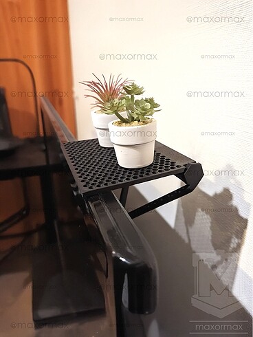 Monitör Üzeri Raf - Ekran Rafı - Görsel 5