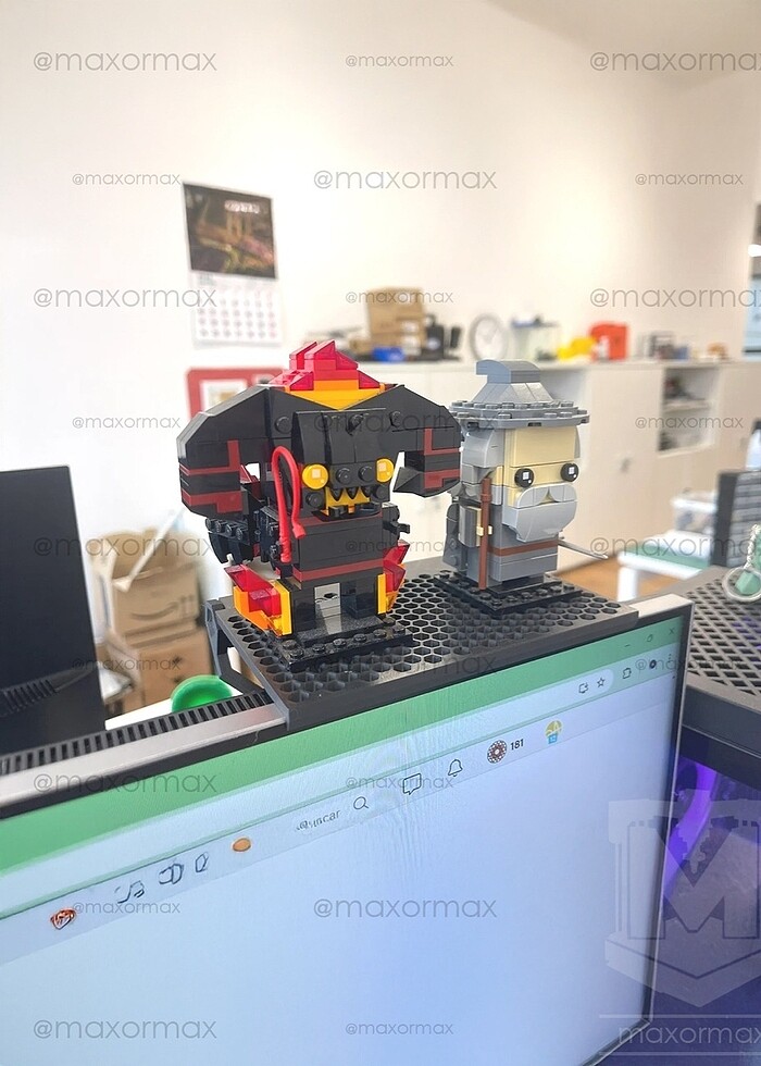 Monitör Üzeri Raf - Ekran Rafı - Görsel 4