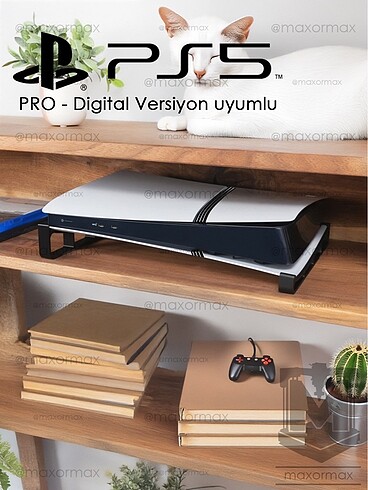 PS5 Pro Dijital için Yatay Stant