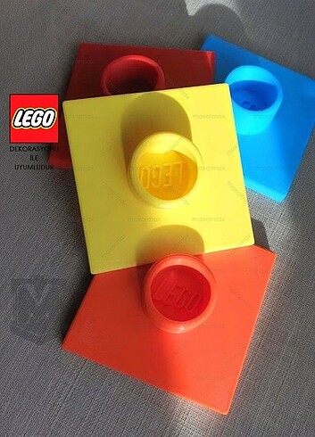 Lego Kare Tuvalet Kağıt Askısı - Görsel 3