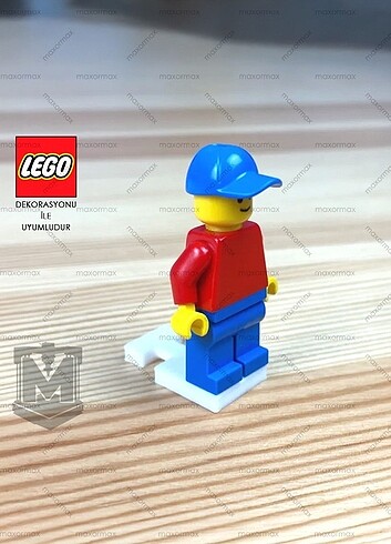 Ikea Skadis Pano için Lego Figür Rafı - Görsel 6