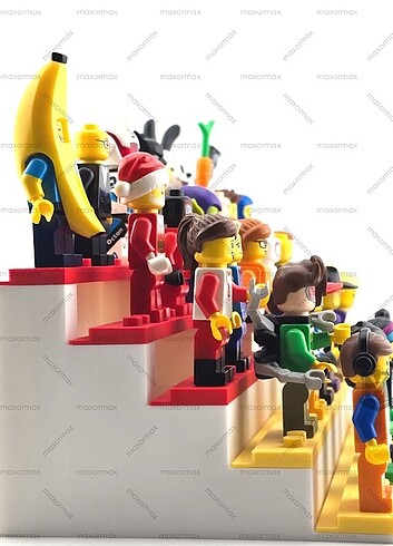  Beden Lego Mini Figürleri için Kutulu Stant