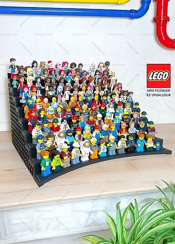 Lego Mini Figürleri için 9 Katlı Stant