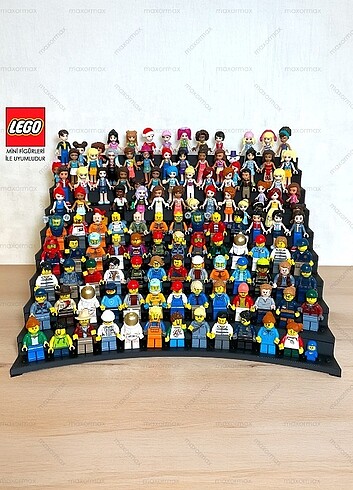 Diğer Lego Mini Figürleri için 9 Katlı Stant