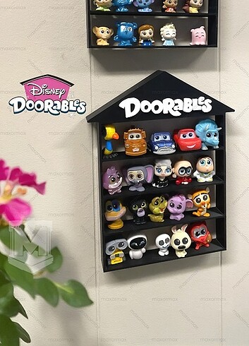 Doorables Figürleri için Duvar Rafı