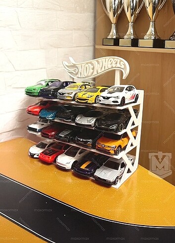 Hot Wheels 1/64 20 Araba için Stant