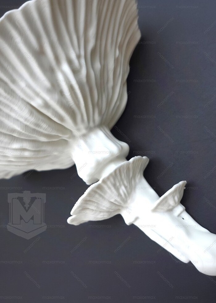 Amanita Dev Mantar Şeklinde Duvar Rafı - Görsel 3