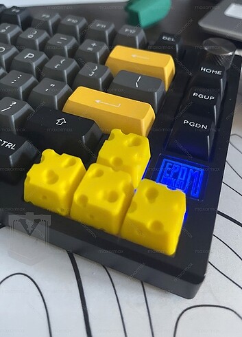 Keycaps - Delikli Peynir - 4'lü Set - Görsel 4