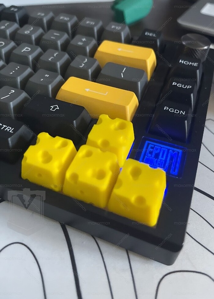 Keycaps - Delikli Peynir - 4'lü Set - Görsel 4