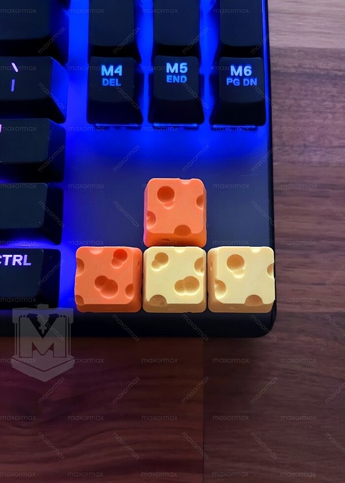 Keycaps - Delikli Peynir - 4'lü Set - Görsel 2