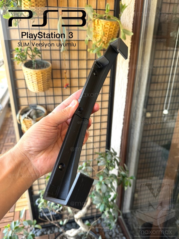 PS3 Slim için Duvar Askı Aparatı - Görsel 5
