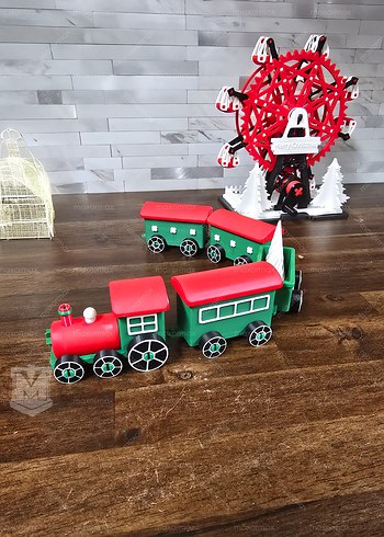 Yılbaşı Treni Biblosu - Christmas Train - Görsel 4
