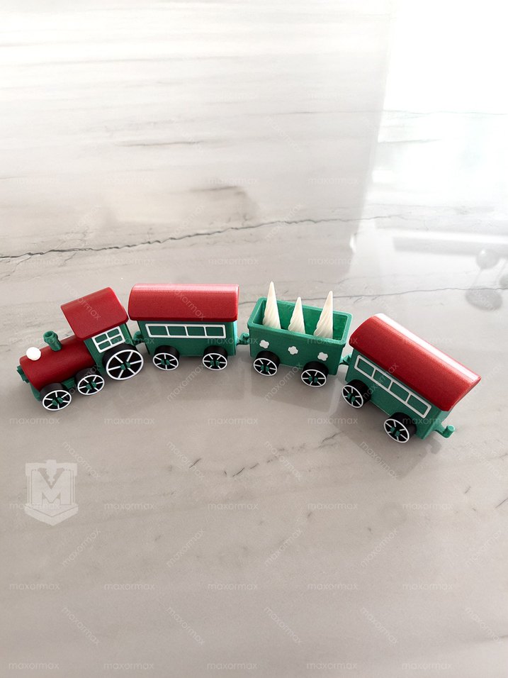 Yılbaşı Treni Biblosu - Christmas Train - Görsel 5