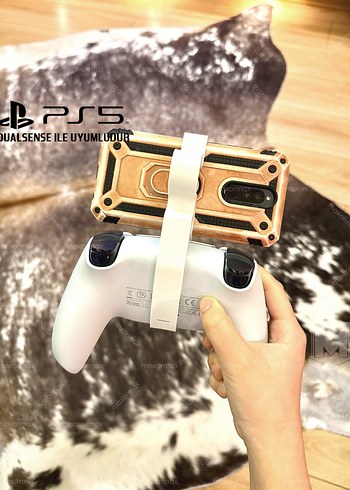 Beden Renk PS5 Dualsense için Esnek Telefon Tutucu