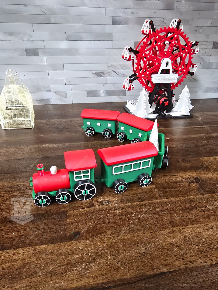 Yılbaşı Treni Biblosu - Christmas Train - Görsel 4
