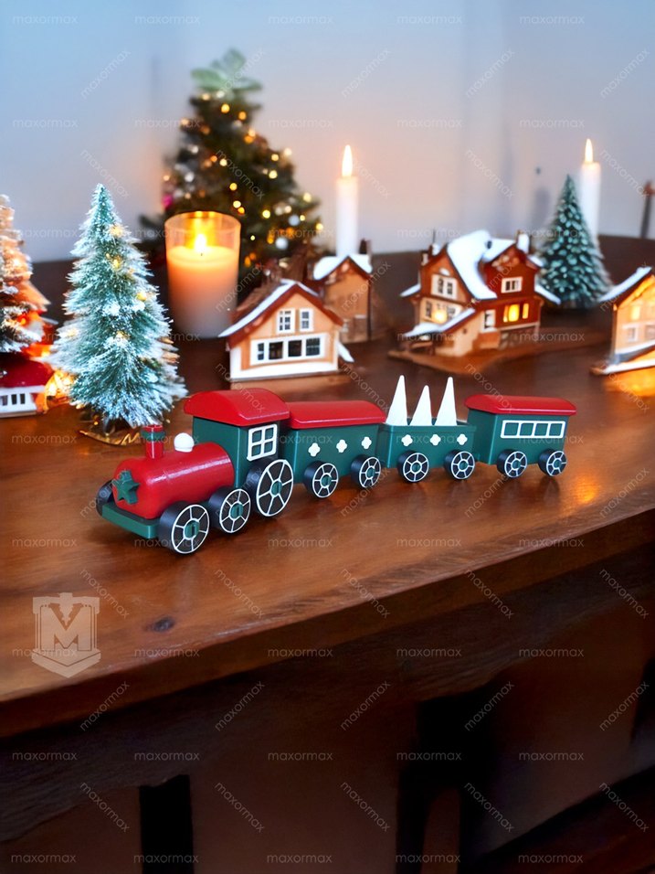 Yılbaşı Treni Biblosu - Christmas Train - Görsel 2