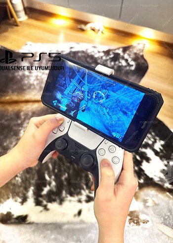 Sony PS5 Dualsense için Esnek Telefon Tutucu