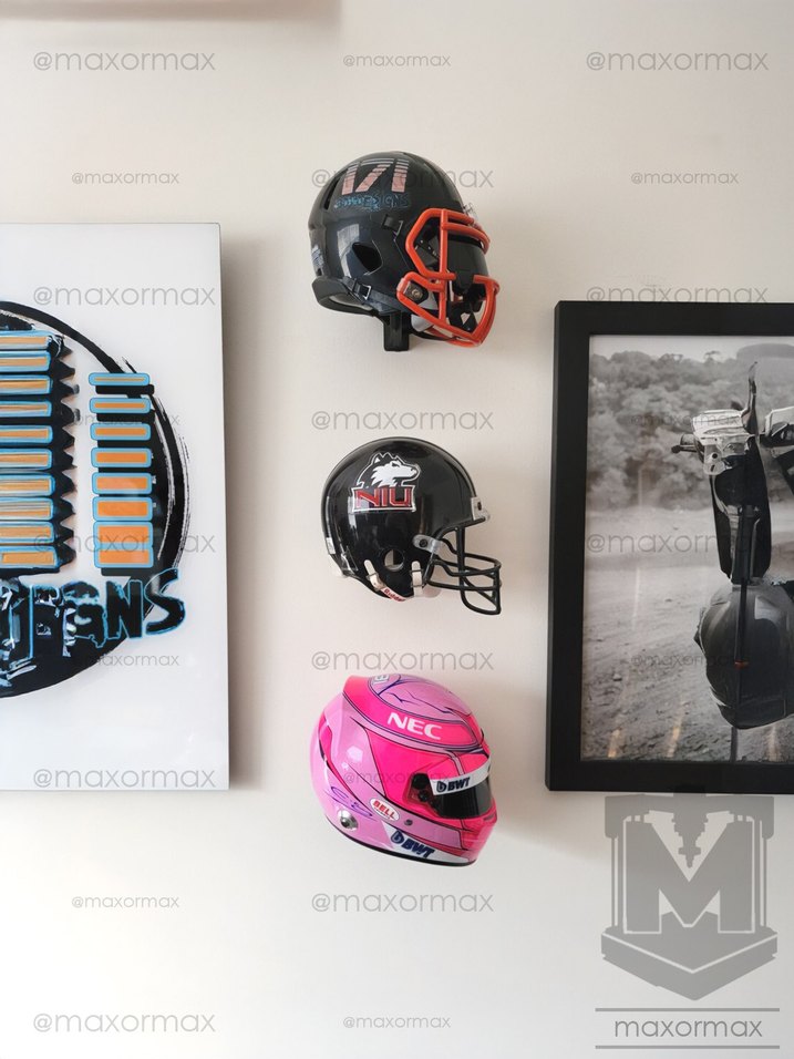 Motosiklet Kask / Mont ve Eldiven Askısı - Görsel 4