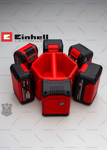 Einhell için 6'lı Batarya Taşıma Aparatı