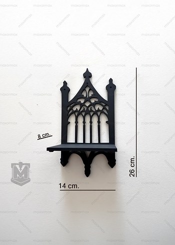 Gotik Duvar Rafı - Görsel 4