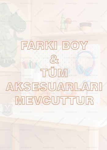 Skadis Tarzı Pano - Tam Set Pegboard - Görsel 6