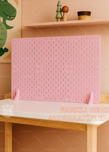 Skadis Tarzı Pano - Tam Set Pegboard - Görsel 4