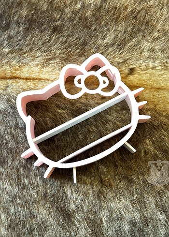 Pastel pembe renkli, Hello Kitty şeklinde - Görsel 3