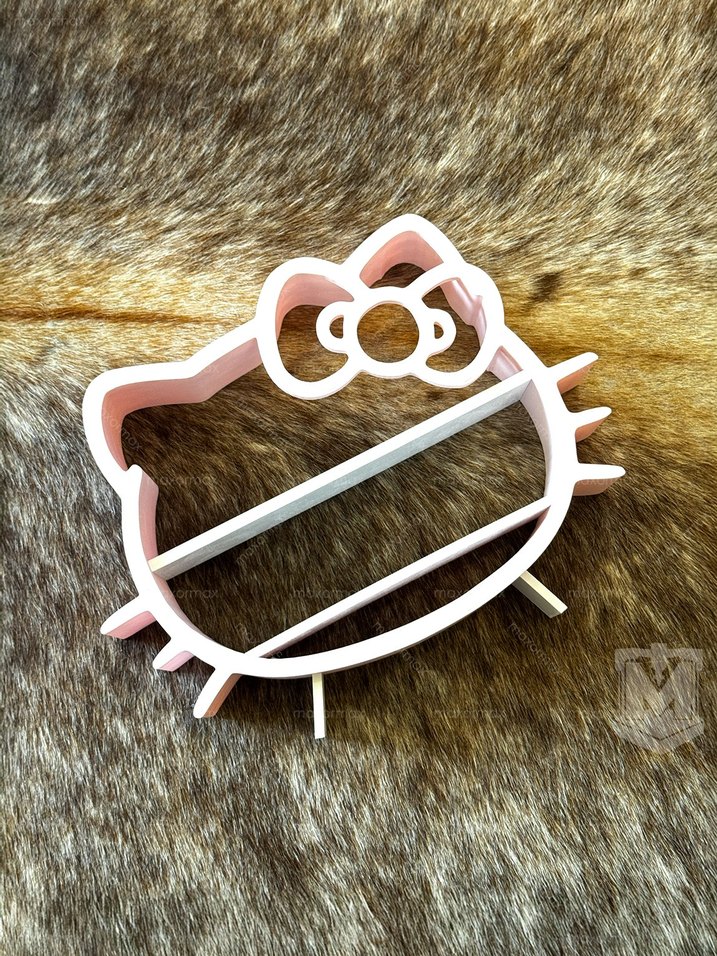 Pastel pembe renkli, Hello Kitty şeklinde - Görsel 3